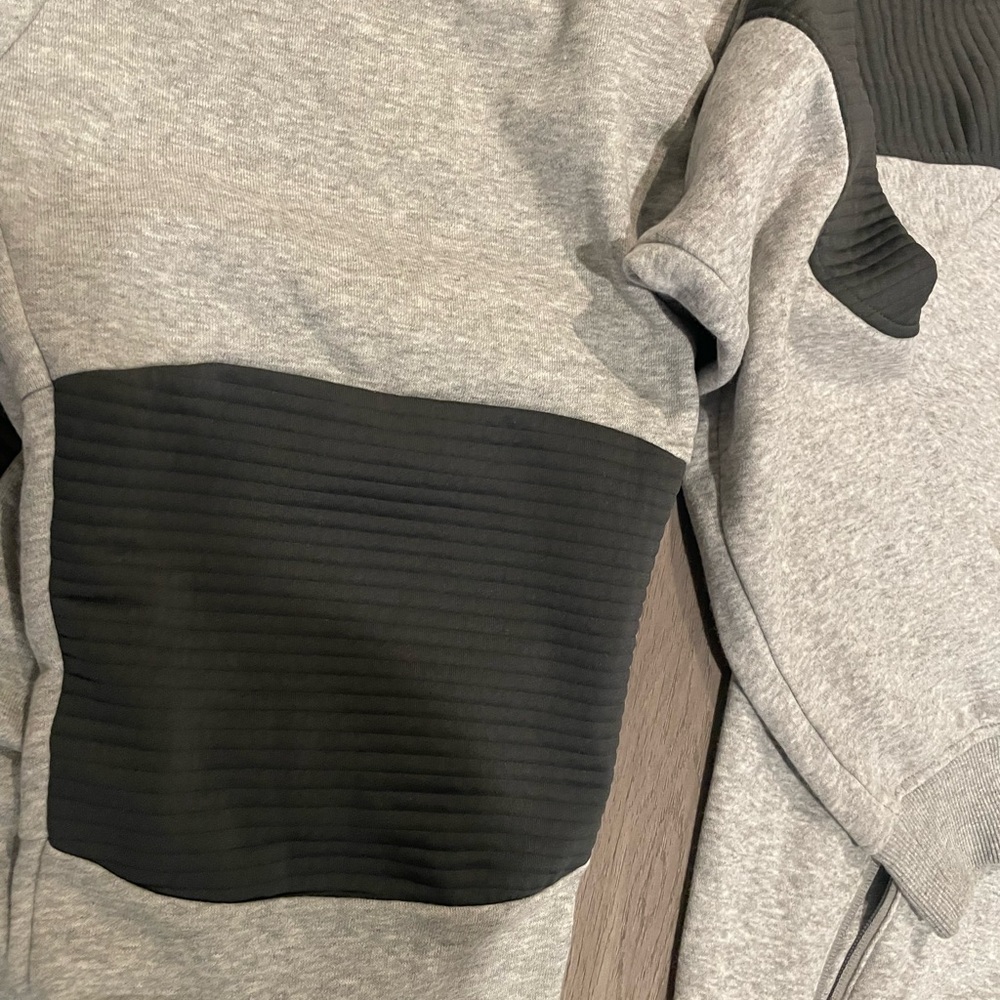 Men’s Vintage Adidas Original 2012 full sweatsuit — Gray w/3M — Size L/XL - Picture 3 of 7